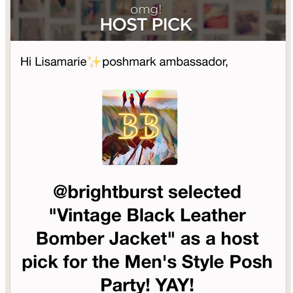 Vintage Black Leather Bomber Jacket - Picture 2 of 12